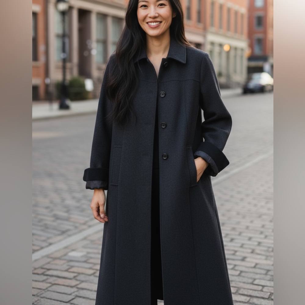 Donny Brook Women’s Long Wool Coat